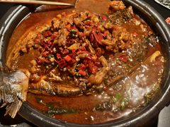 -探鱼·鲜青椒爽麻烤鱼(北京路天河城店)