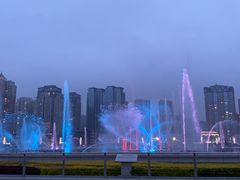 -大连星海广场音乐喷泉