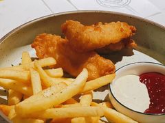 英国国菜炸鱼薯条-东米西面(台北院子店)