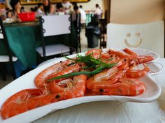 白灼基围虾-覃记海鲜美食餐厅