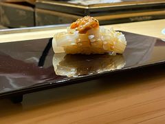 枪鱿鱼海胆寿司-鮨青(恒基名人购物中心店)