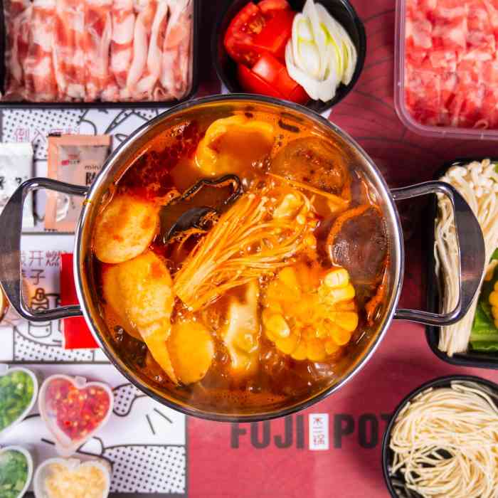 不二锅fujipot小火锅-"点了很多次了,都是点麻辣味.终于确定比较.