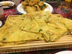 葱油饼-闯关东东北农家菜(崂山石老人店)