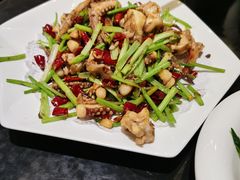 干煸鱿鱼爪-晚归月亮湾私家菜(临邑路店)