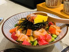 五彩鱼生饭-万岁寿司(万国店)