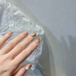-复古绿·少女主题美甲美睫