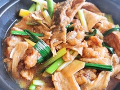 支竹焖鱼头煲-新塘畔酒楼(里水大道北店)