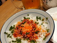 辣油鸡蛋饭-御牛道日式烤肉料理(杭州万象城店)