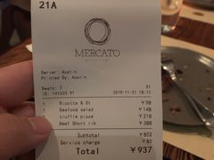 松露披萨-Mercato莫卡多露台餐厅与酒吧(K11店)