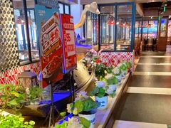 自助取餐区-江边城外烤全鱼(方庄时代购物中心店)