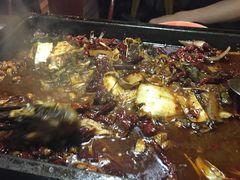 -探鱼·鲜青椒爽麻烤鱼(广州花都来又来店)