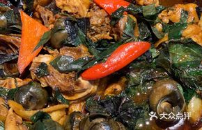 Snail and Chicken Stir-fry