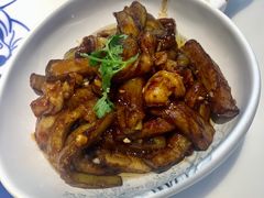 虾仁酱汁茄子-大海碗·京菜炸酱面(雍和宫店)