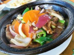 啫啫牛肉煲-奇香楼(五眼桥横街店)