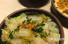 Steamed Chinese Cabbage with Garlic and Vermicelli