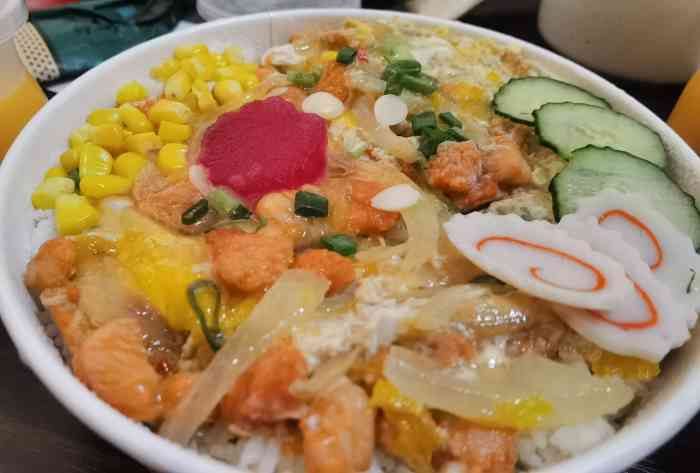 稻川岛港式滑蛋饭-"因为我是点的外卖,所以呢我就没有给五星,.