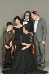 -时光纪亲子全家福照相馆(静安店母女写真父母纪念照)
