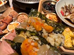 -草家酱蟹炭火烤肉店(珲春南路一店)
