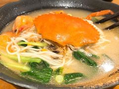 膏蟹汤面-十面欢腾·海鲜面·台式Bistro(长乐路店)