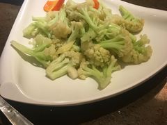 青芥辣炒台山花菜-敦煌喜宴(万达广场店)