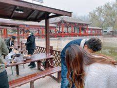 -尚庄度假村·庭台树下·户外烧烤·团建CS·轰趴营地(上庄水库店)