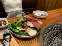 鲜拌黄牛肉-万兴佳烤肉·长白山老味道(宏泰广场店)