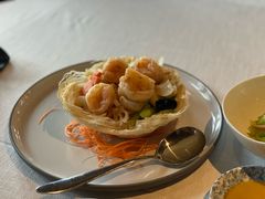 金盏虾球炒爽菜-三号黄浦会Canton Table