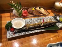 盐烤秋刀鱼-老村旧煲(江宁金鹰店)