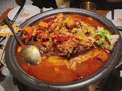 -探鱼·鲜青椒爽麻烤鱼(苏宁广场店)