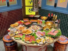 -姜胖胖首尔自助烤肉·蒸汽海鲜大排档(国瑞中心店)