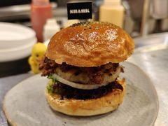 土耳其香料烤鸡汉堡-shark burger·鲨鱼汉堡(交子大道店)