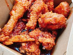 炸鸡翅一半一半-富乐满韩国正宗炸鸡韩国料理(虹泉路店)