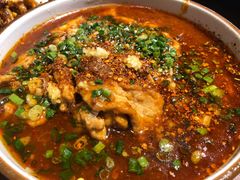 水煮肉片-龙抄手食府(浣花北路店)