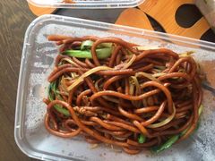 肉丝炒面-老盛兴汤包馆(临汾店)
