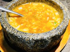 石锅鸡汤豆腐-绿茶餐厅(天津天河城店)