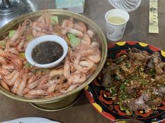 汽锅桑拿虾-海门渔村老厨子(海门渔村美食街店)