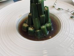 捞汁秋葵-子霖南山鲜虾面(南山总店)