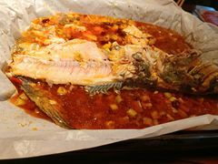香辣味烤鱼-三煮纸包鱼(青岛总店)