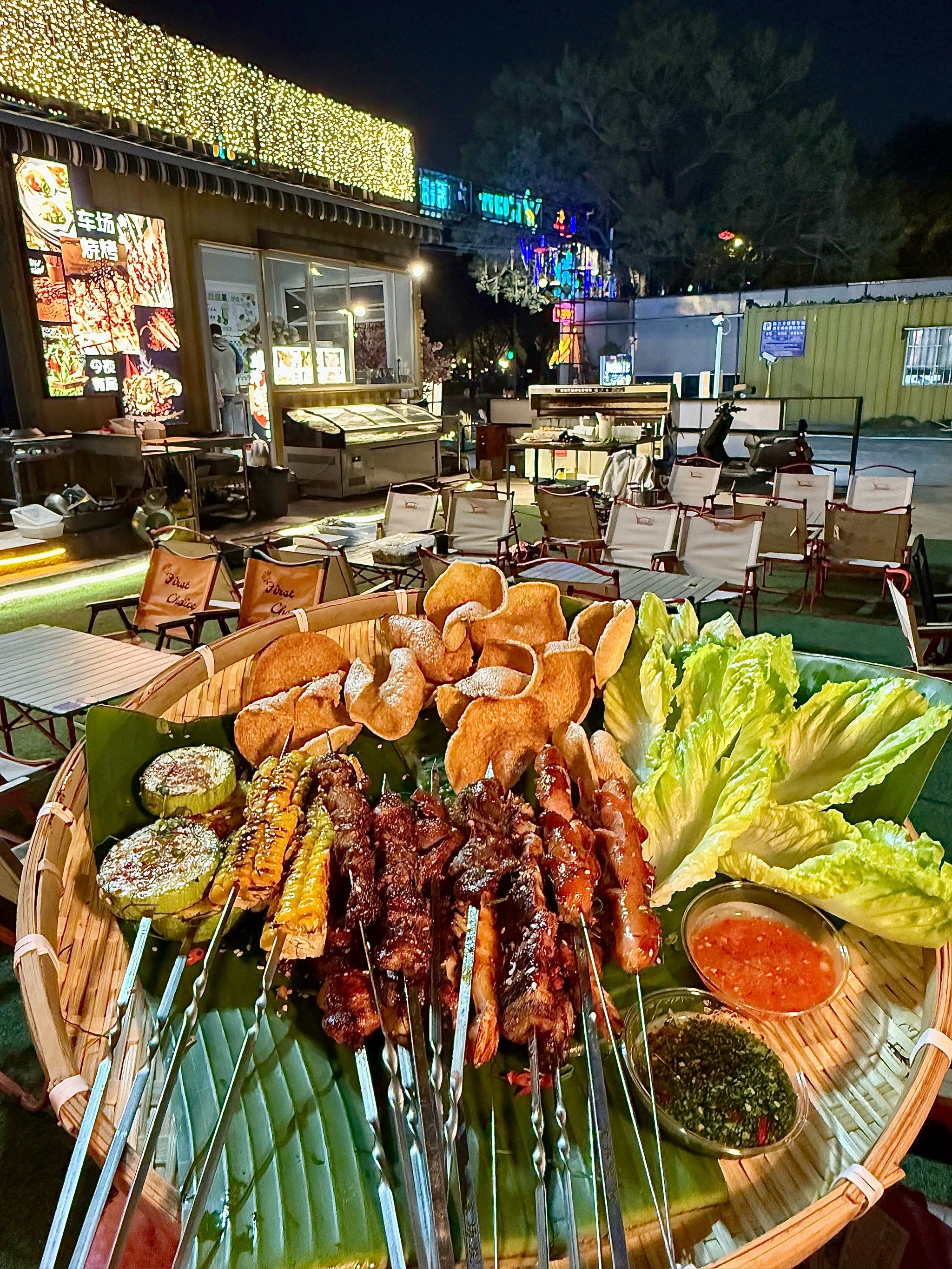 天河露天烧烤店‼️好绝