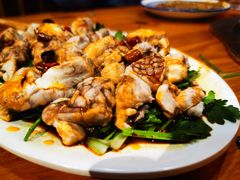 温拌羊脑-義聚德·清真铜锅涮羊肉·烧烤(河东店)