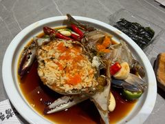 -草家酱蟹炭火烤肉店(珲春南路一店)