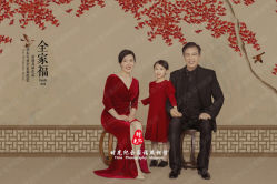 -时光纪亲子全家福照相馆(静安店母女写真父母纪念照)