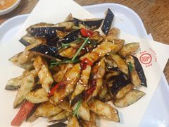 风味茄条-双合园·海鲜水饺青岛菜(万佳广场店)