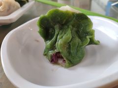 紫甘蓝锅巴馅饺子-宝源饺子(麦子店街店)