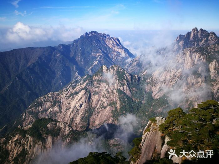 黃山風景區圖片