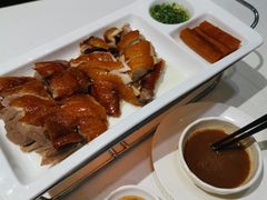 烧鹅拼油鸡-锦园春香港茶餐厅(西海湾旗舰店)