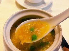 生拆蟹肉玉米羹-皇朝会.经典传统粤菜(外滩店)