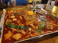 鱼饼火山炒年糕-包装马车·韩国料理·포장마차