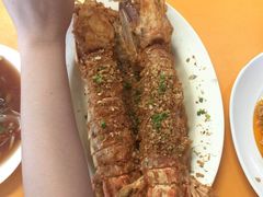 -班赞海鲜市场胖阿姨加工点