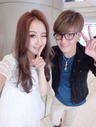 粉亚麻色-icare美发沙龙